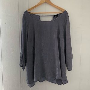 Striped Torrid Blouse